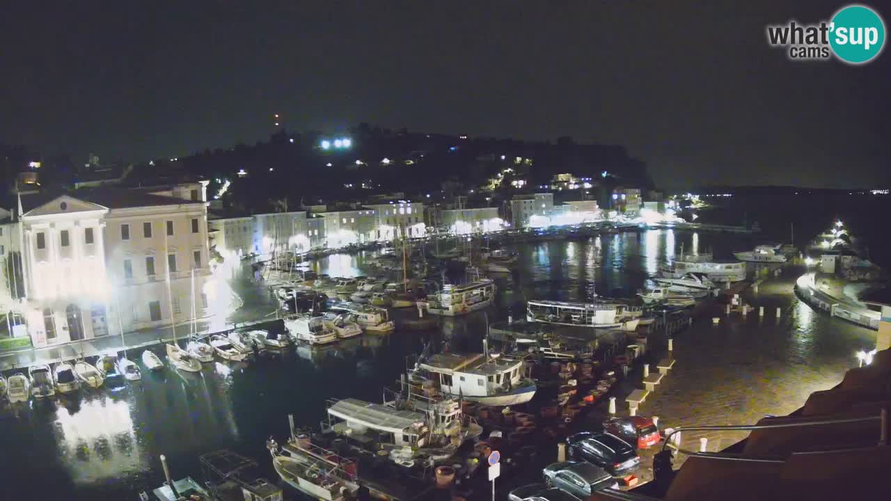 Live-Webcam aus Piran “Mandrač” – Erstaunliche Live-Ansicht von Villa Piranesi