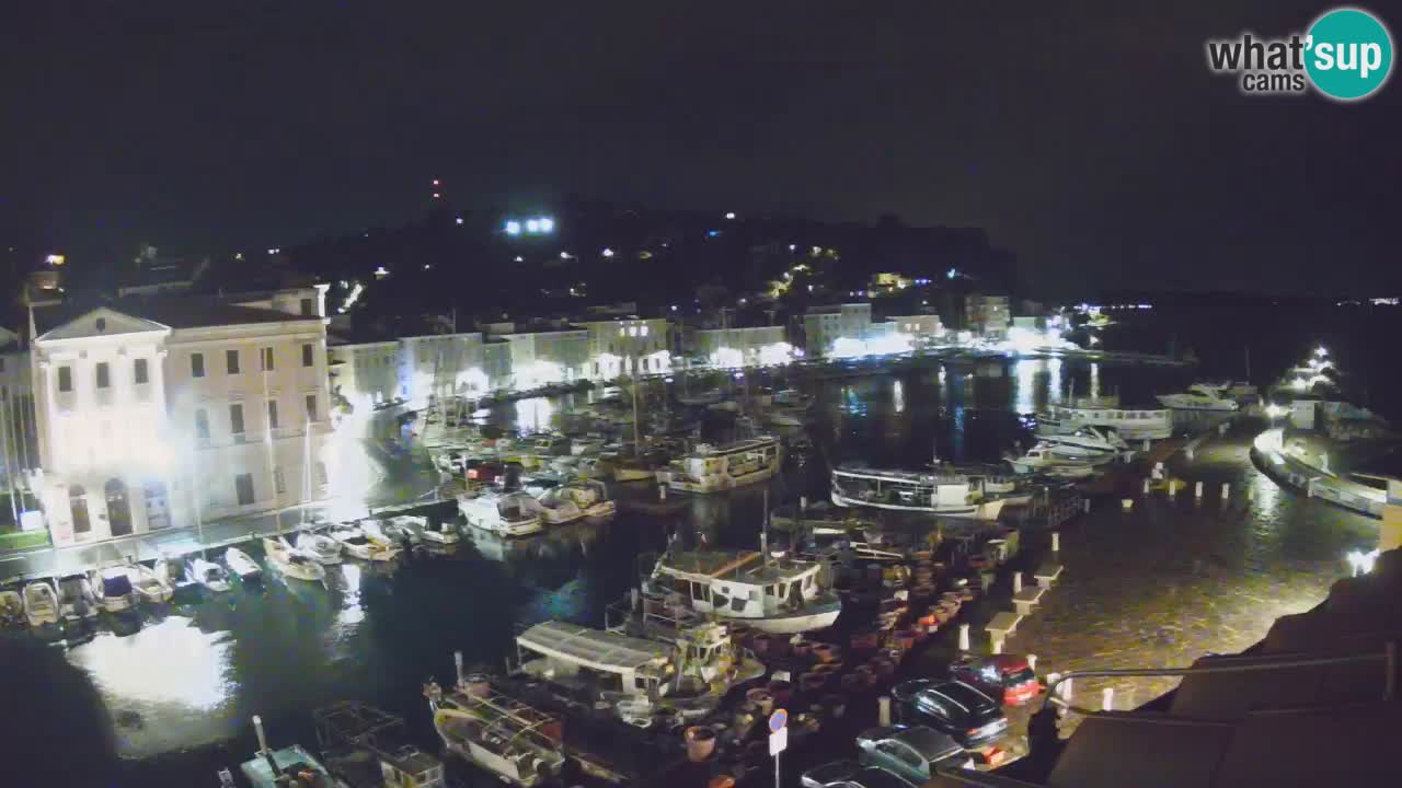 Live webcam from Piran “Mandrač” – Amazing live view from Villa Piranesi