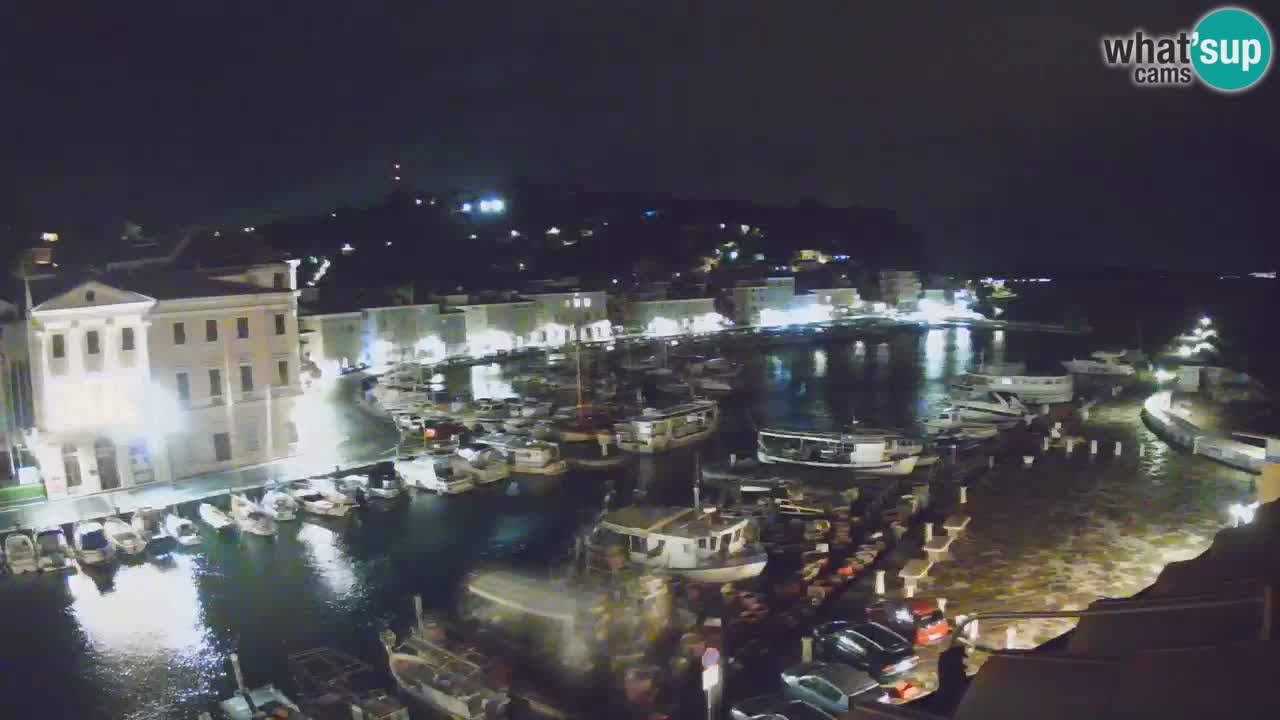 Live webcam da Pirano “Mandrač” – Splendida vista live da Villa Piranesi