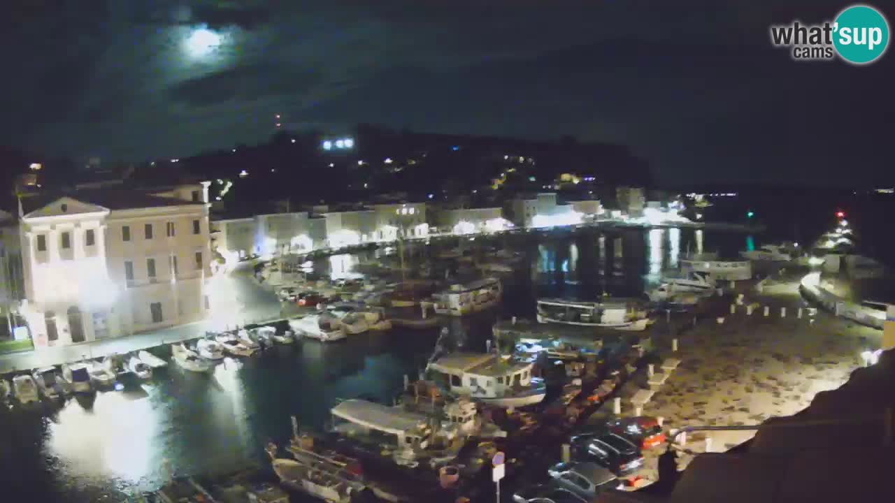 Cámara web en vivo desde Piran “Mandrač” – Increíble vista en vivo desde Villa Piranesi