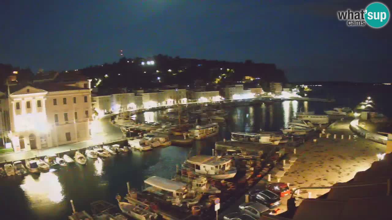 Live webcam from Piran “Mandrač” – Amazing live view from Villa Piranesi