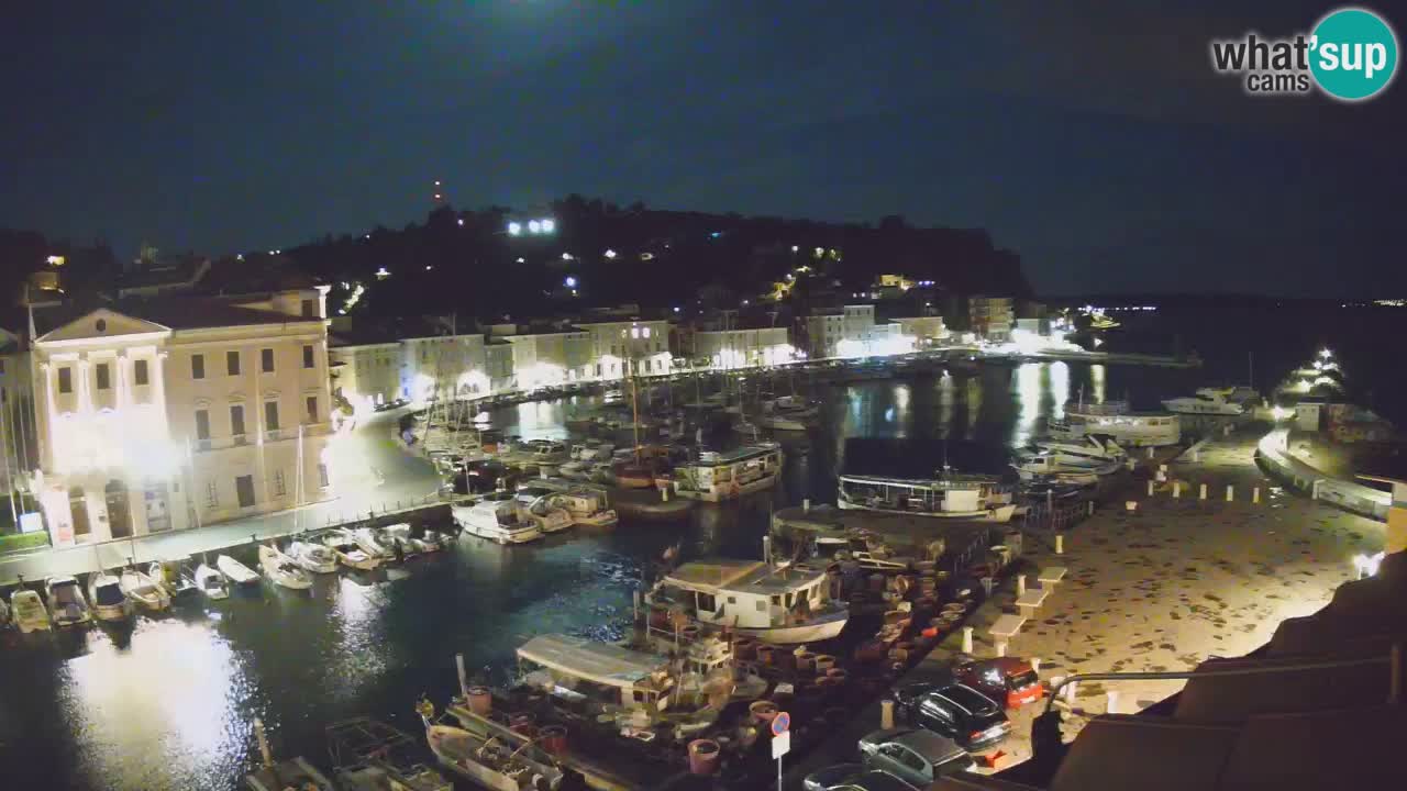 Live-Webcam aus Piran “Mandrač” – Erstaunliche Live-Ansicht von Villa Piranesi