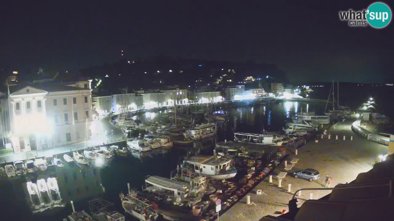 Live webcam from Piran “Mandrač” – Amazing live view from Villa Piranesi