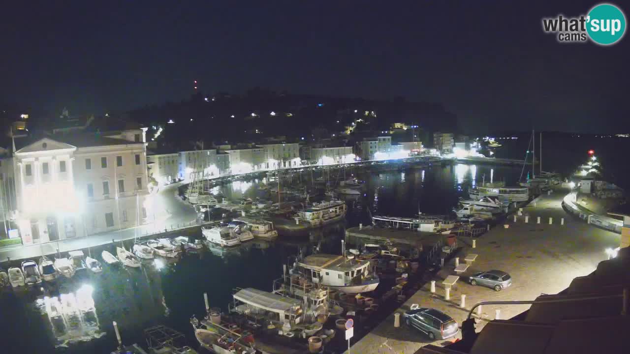 Cámara web en vivo desde Piran “Mandrač” – Increíble vista en vivo desde Villa Piranesi