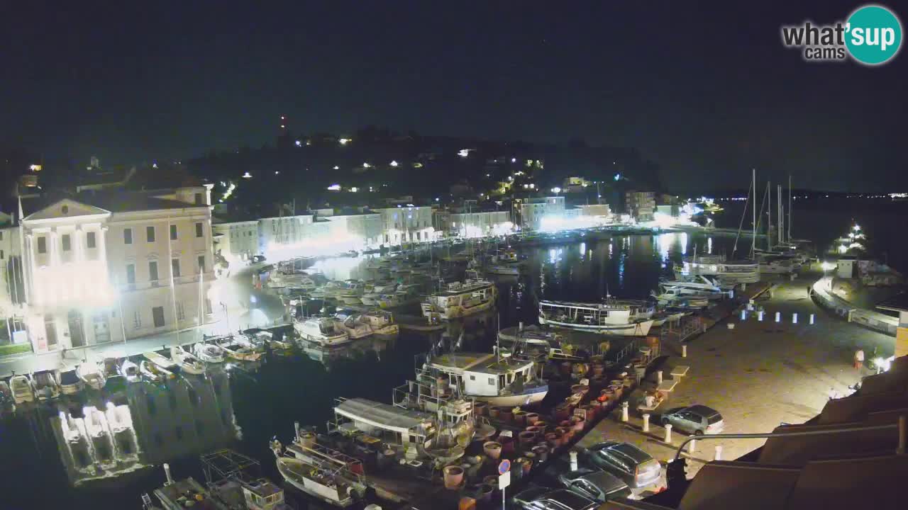 Live webcam from Piran “Mandrač” – Amazing live view from Villa Piranesi