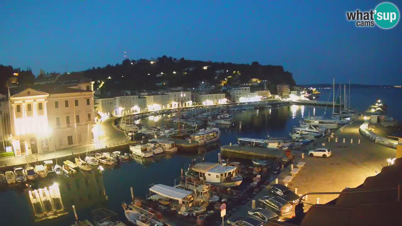 Live webcam from Piran “Mandrač” – Amazing live view from Villa Piranesi