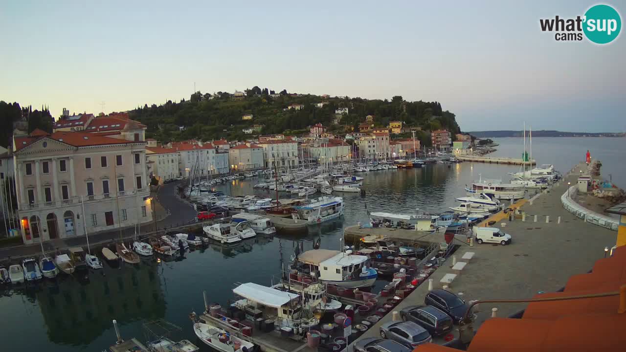 Cámara web en vivo desde Piran “Mandrač” – Increíble vista en vivo desde Villa Piranesi