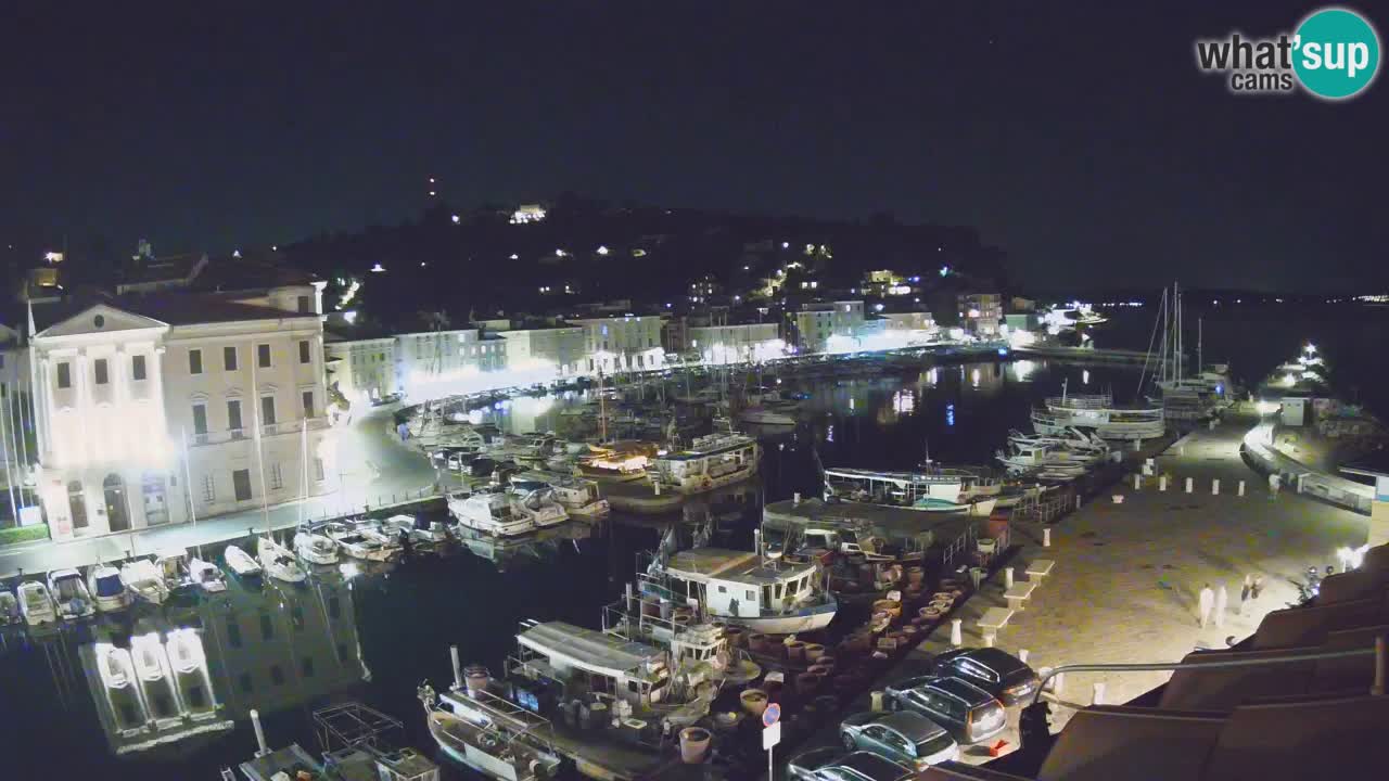 Live webcam from Piran “Mandrač” – Amazing live view from Villa Piranesi