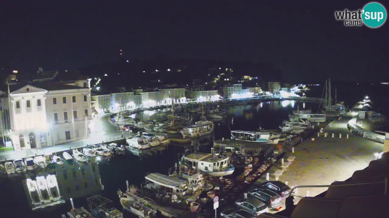Live-Webcam aus Piran “Mandrač” – Erstaunliche Live-Ansicht von Villa Piranesi