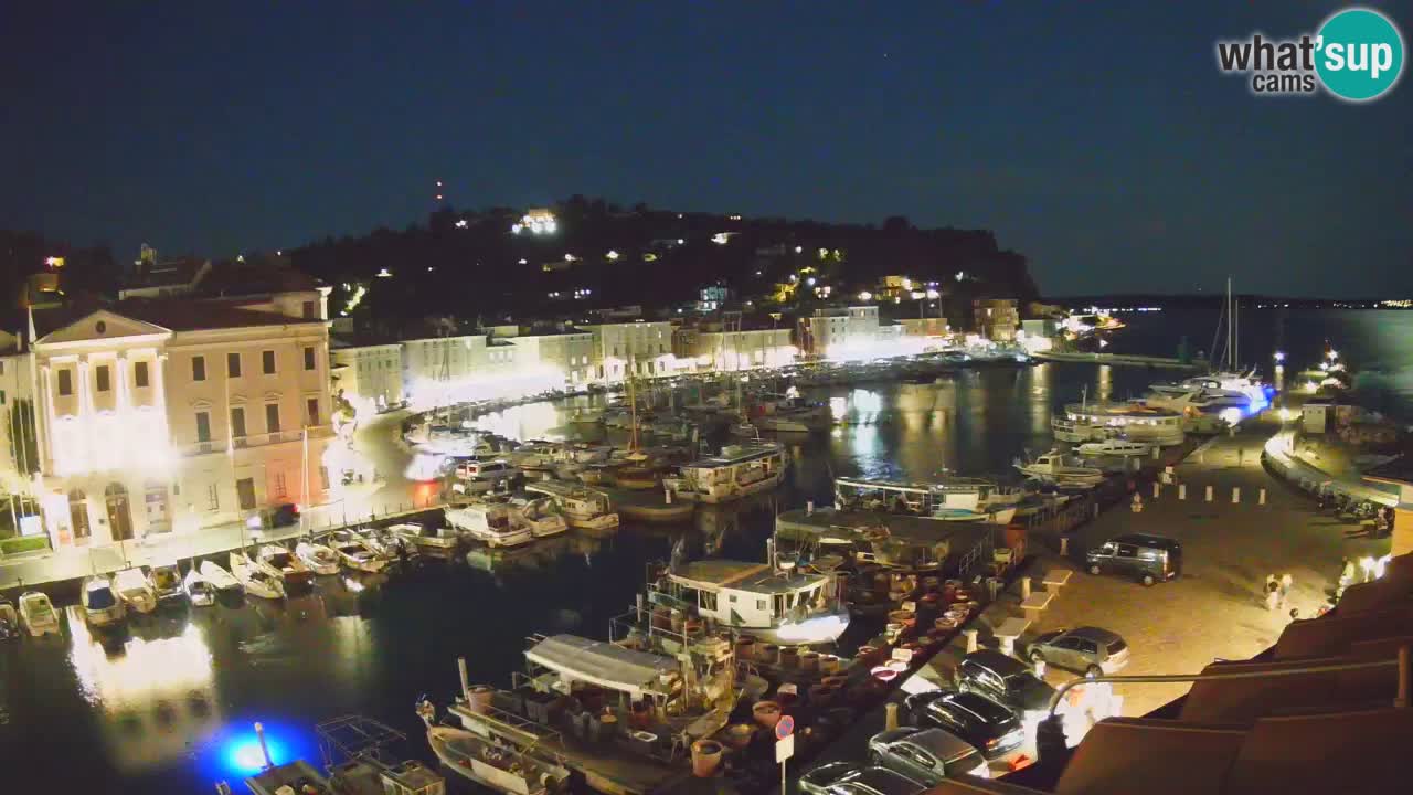 Live-Webcam aus Piran “Mandrač” – Erstaunliche Live-Ansicht von Villa Piranesi