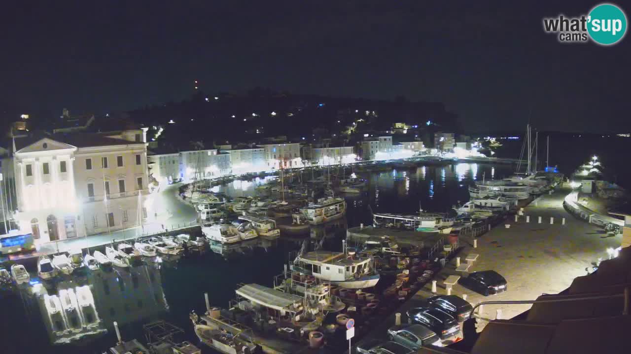 Live-Webcam aus Piran “Mandrač” – Erstaunliche Live-Ansicht von Villa Piranesi