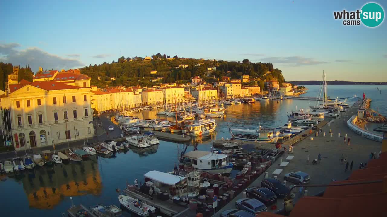 Cámara web en vivo desde Piran “Mandrač” – Increíble vista en vivo desde Villa Piranesi