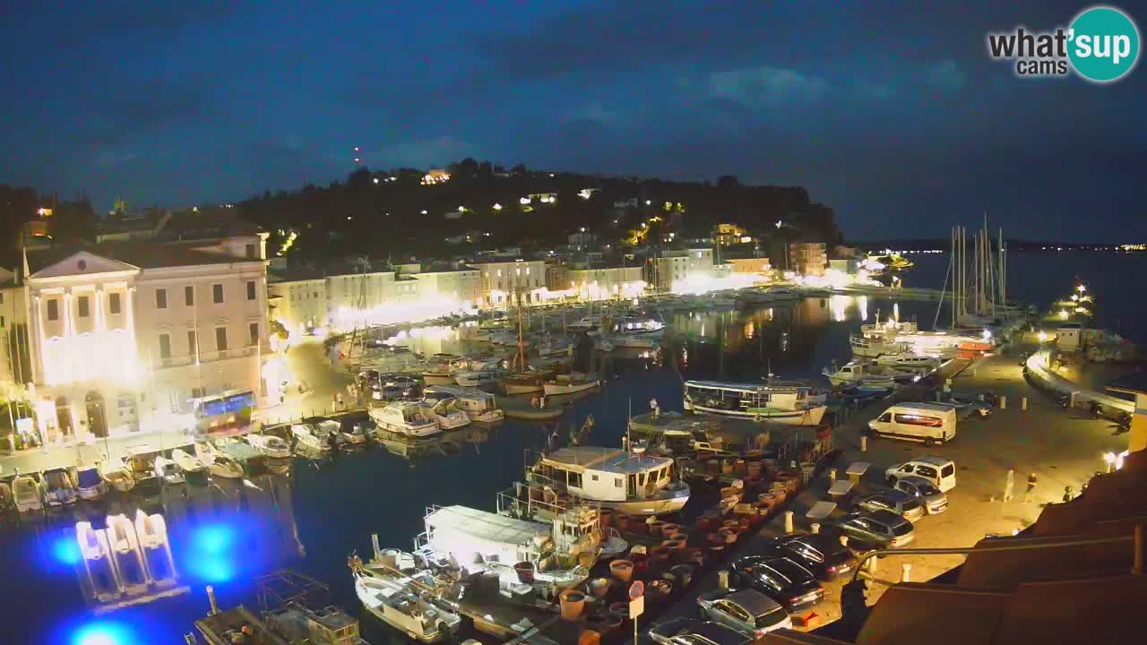 Live webcam from Piran “Mandrač” – Amazing live view from Villa Piranesi