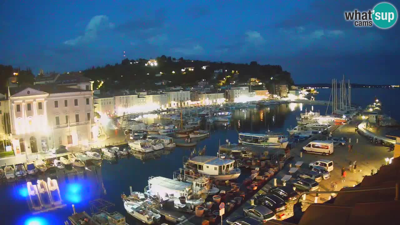 Live webcam from Piran “Mandrač” – Amazing live view from Villa Piranesi