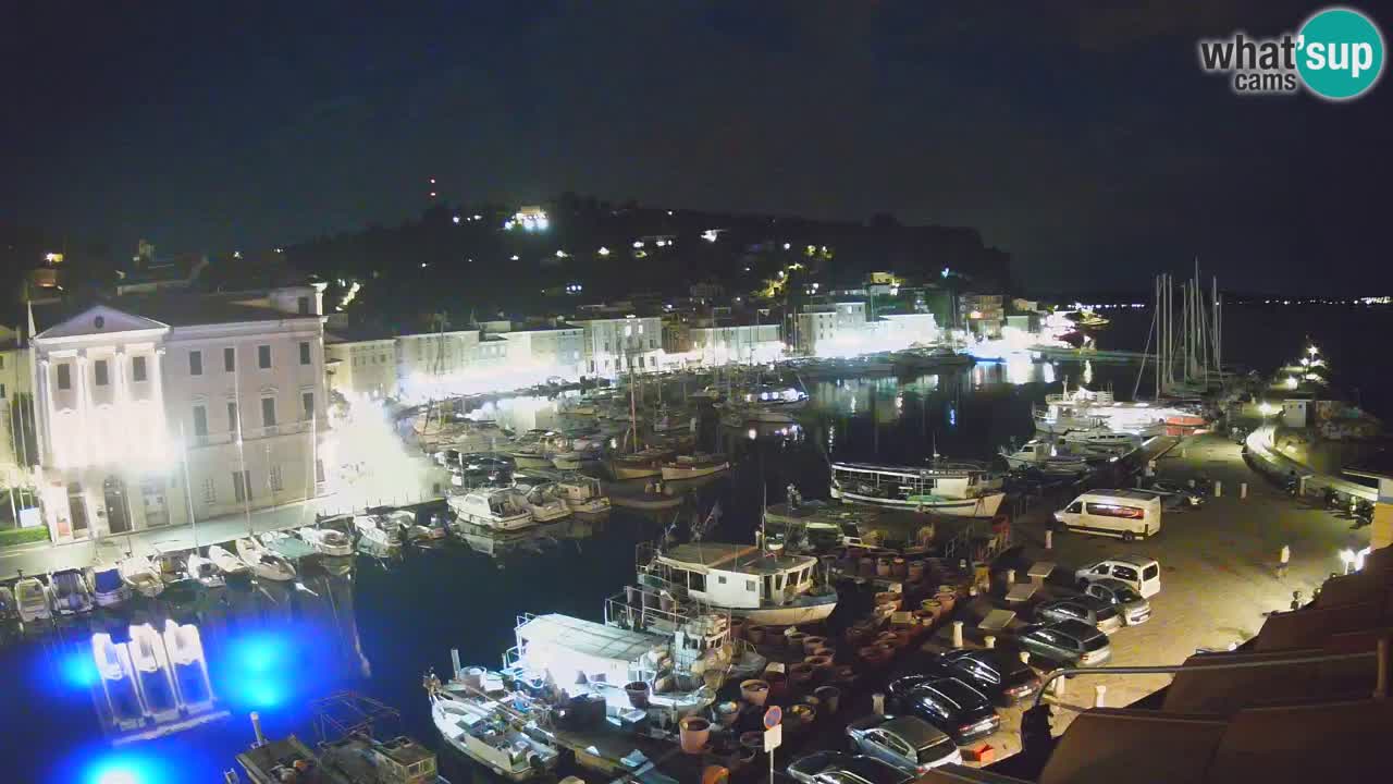 Live-Webcam aus Piran “Mandrač” – Erstaunliche Live-Ansicht von Villa Piranesi