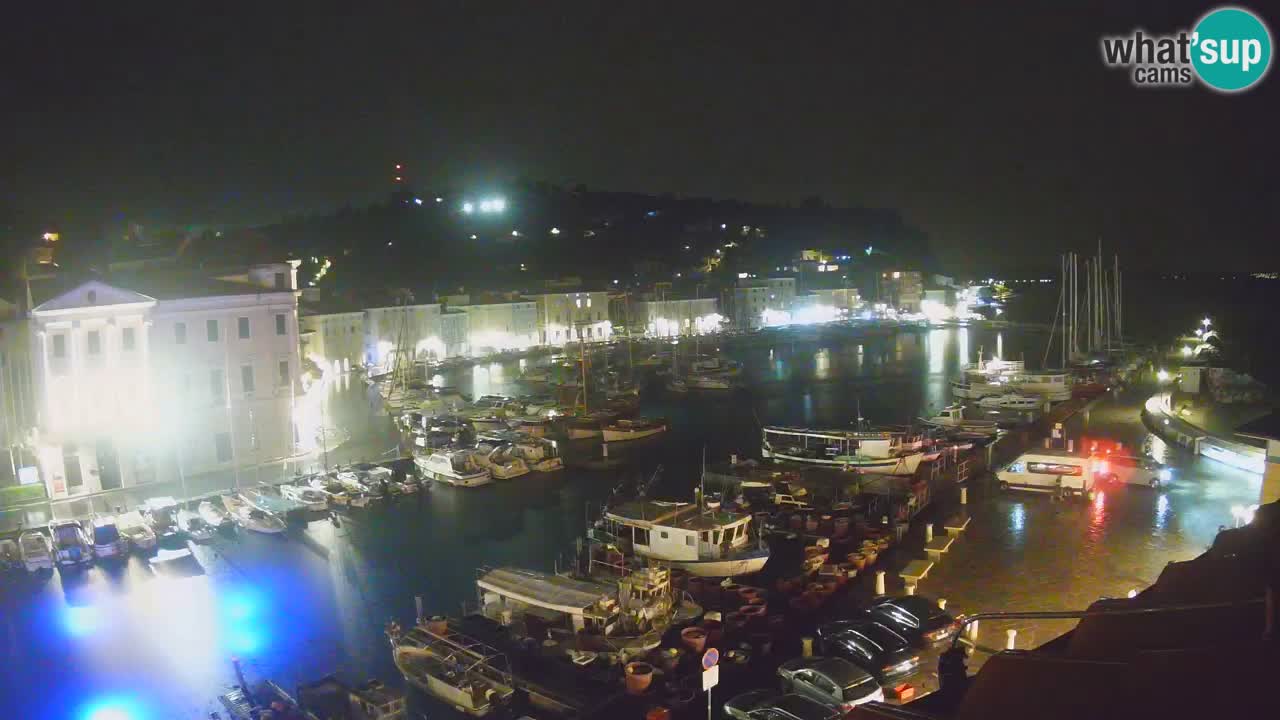 Live-Webcam aus Piran “Mandrač” – Erstaunliche Live-Ansicht von Villa Piranesi