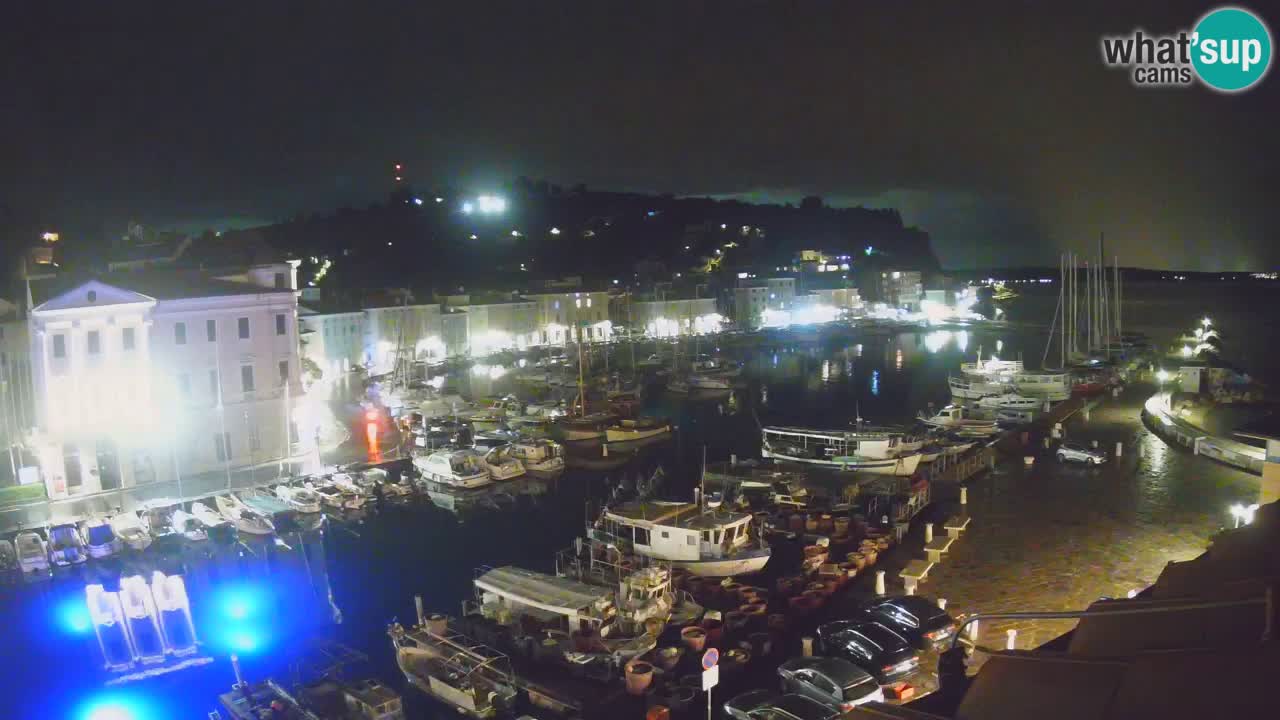 Live-Webcam aus Piran “Mandrač” – Erstaunliche Live-Ansicht von Villa Piranesi