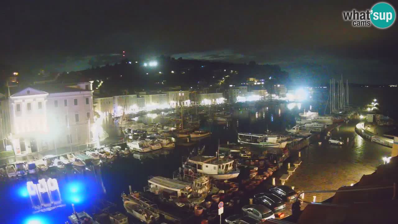 Cámara web en vivo desde Piran “Mandrač” – Increíble vista en vivo desde Villa Piranesi