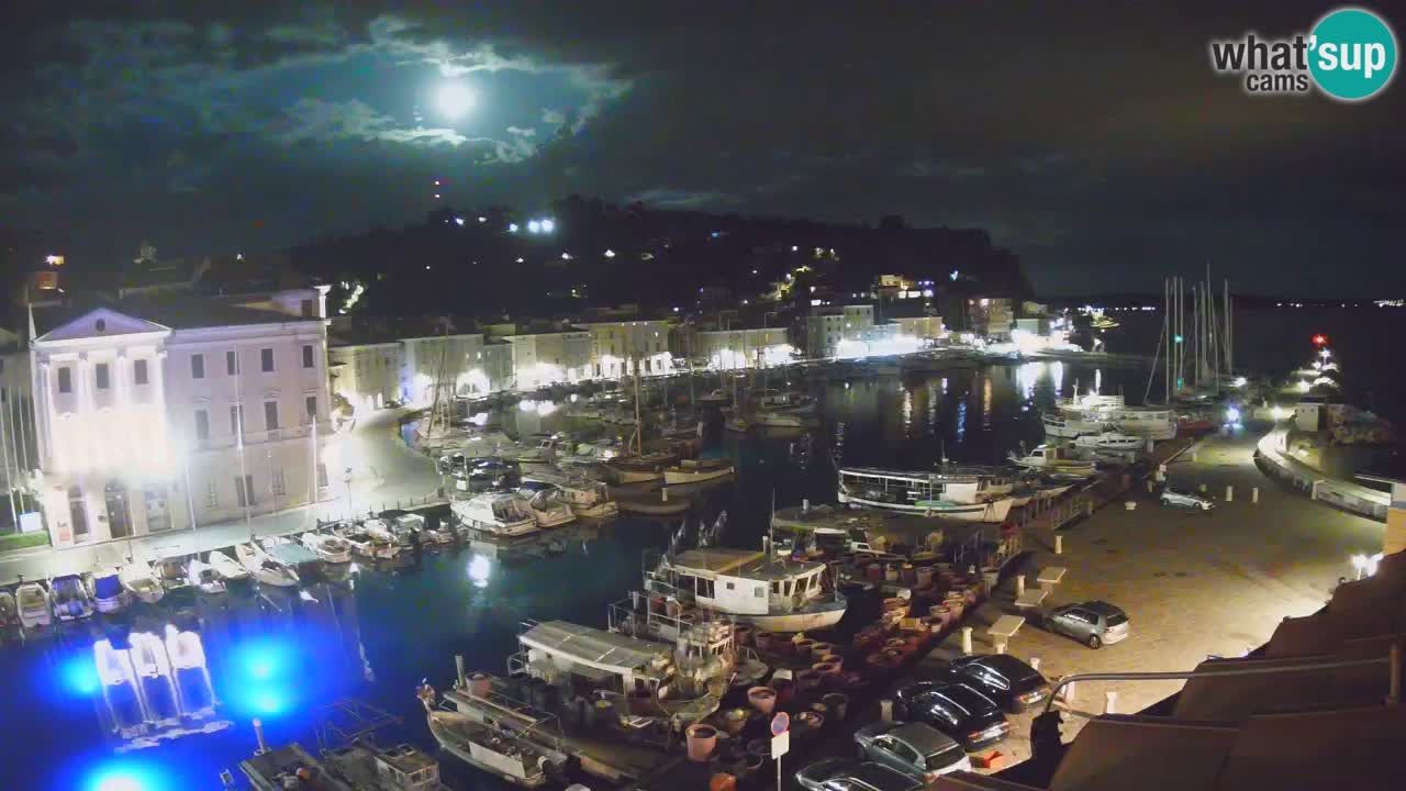 Cámara web en vivo desde Piran “Mandrač” – Increíble vista en vivo desde Villa Piranesi