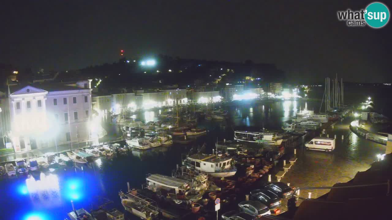 Live webcam from Piran “Mandrač” – Amazing live view from Villa Piranesi