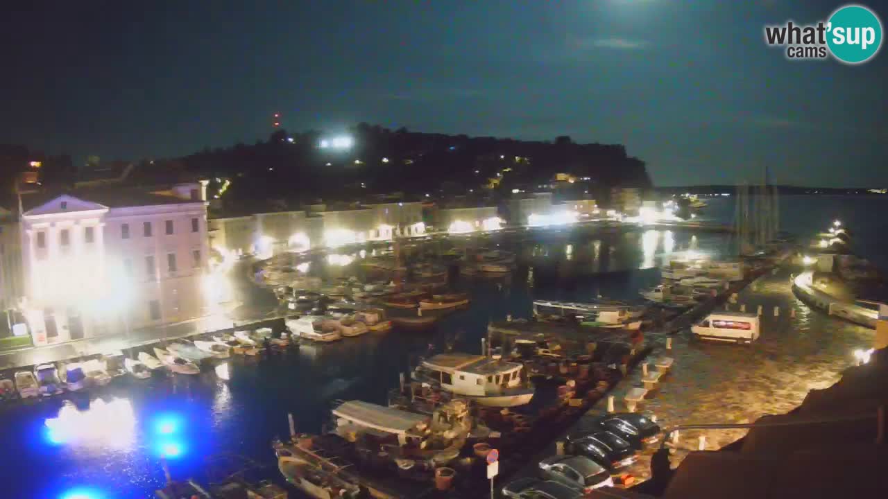Live webcam from Piran “Mandrač” – Amazing live view from Villa Piranesi