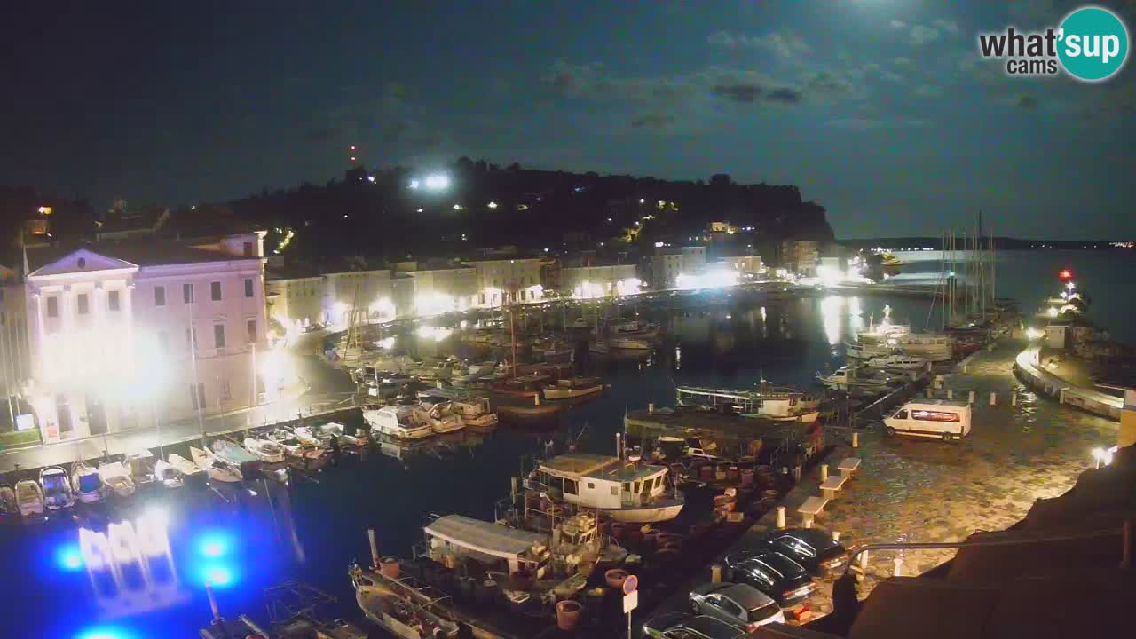 Iz Pirana Spletna kamera v živo “Mandrač” – Neverjeten pogled v živo iz Vile Piranesi
