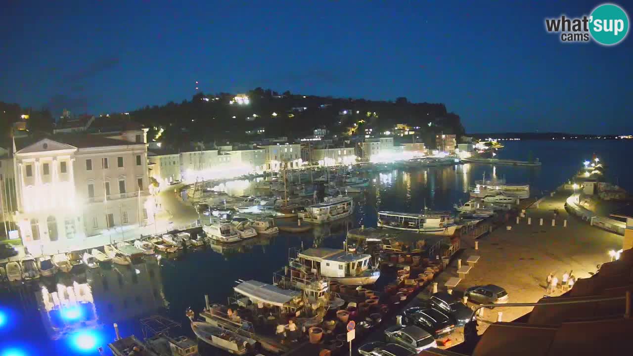 Live webcam from Piran “Mandrač” – Amazing live view from Villa Piranesi