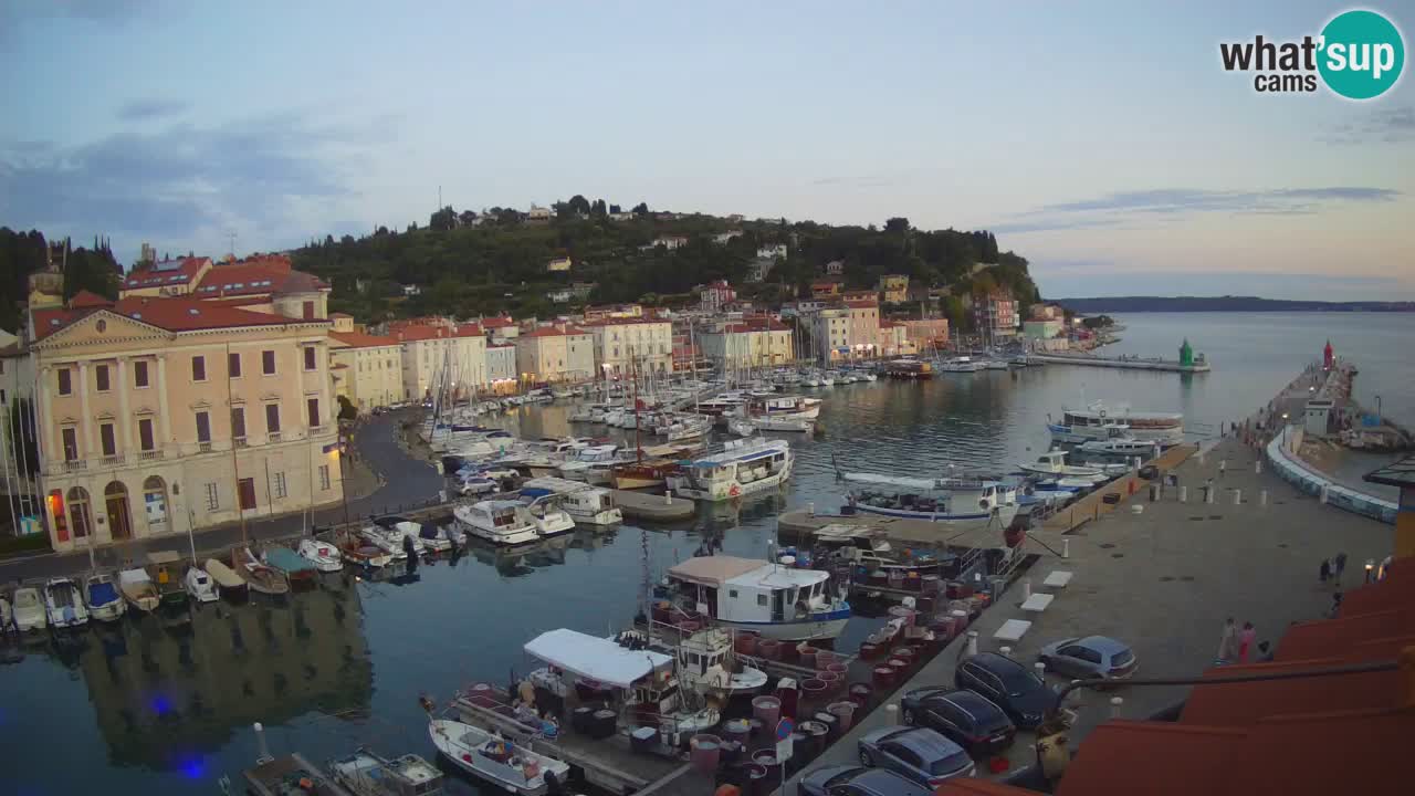 Web kamera uživo iz Pirana “Mandrač” – Nevjerojatan pogled uživo iz Ville Piranesi