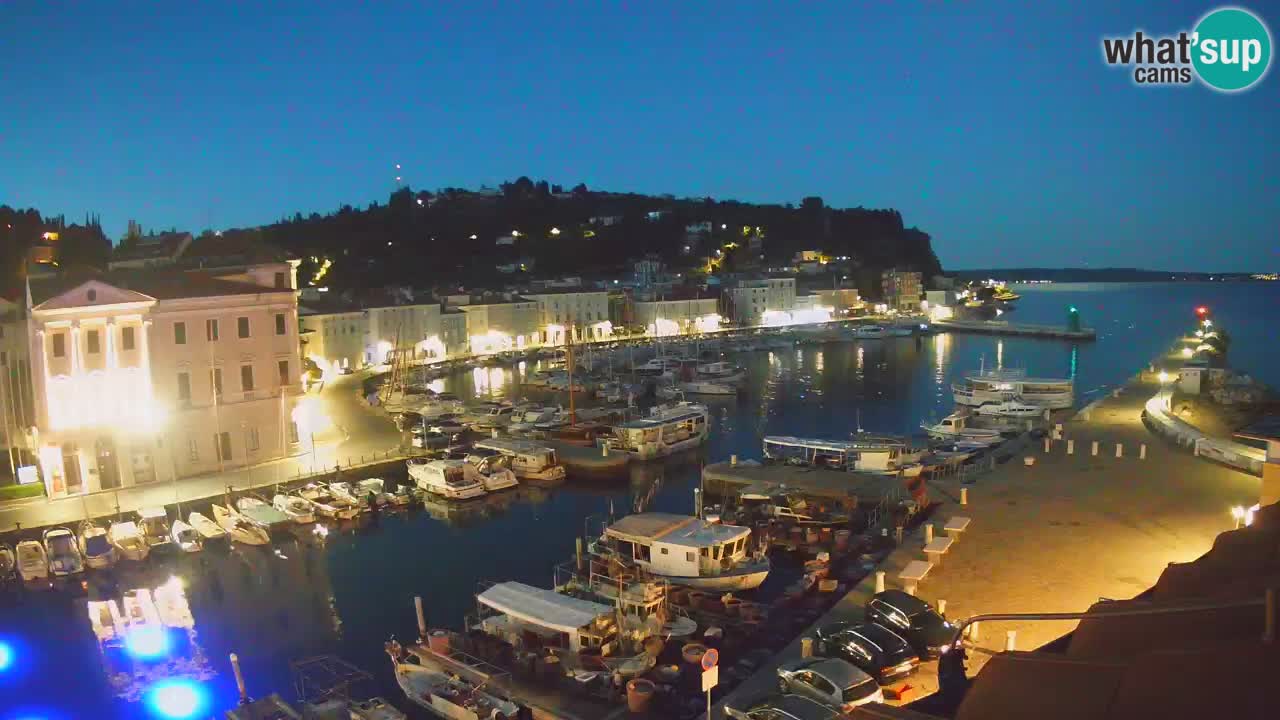Live-Webcam aus Piran “Mandrač” – Erstaunliche Live-Ansicht von Villa Piranesi