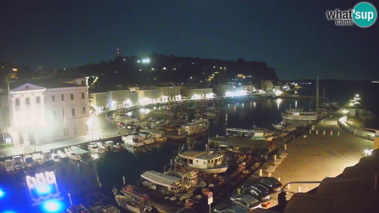Live webcam from Piran “Mandrač” – Amazing live view from Villa Piranesi