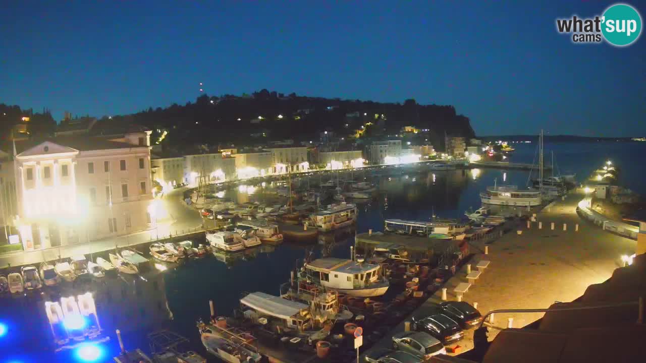 Live webcam from Piran “Mandrač” – Amazing live view from Villa Piranesi