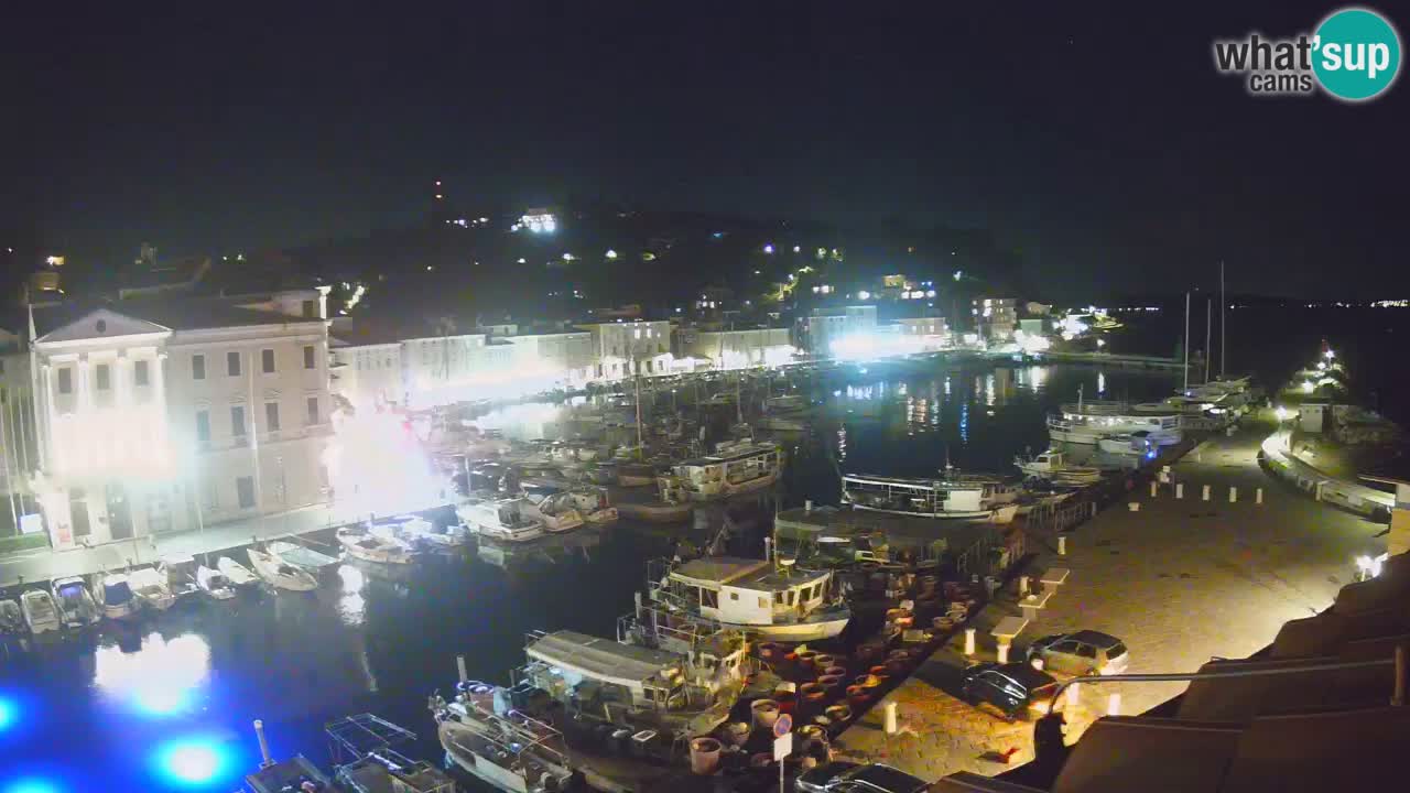 Cámara web en vivo desde Piran “Mandrač” – Increíble vista en vivo desde Villa Piranesi