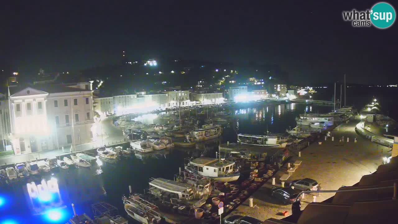 Cámara web en vivo desde Piran “Mandrač” – Increíble vista en vivo desde Villa Piranesi