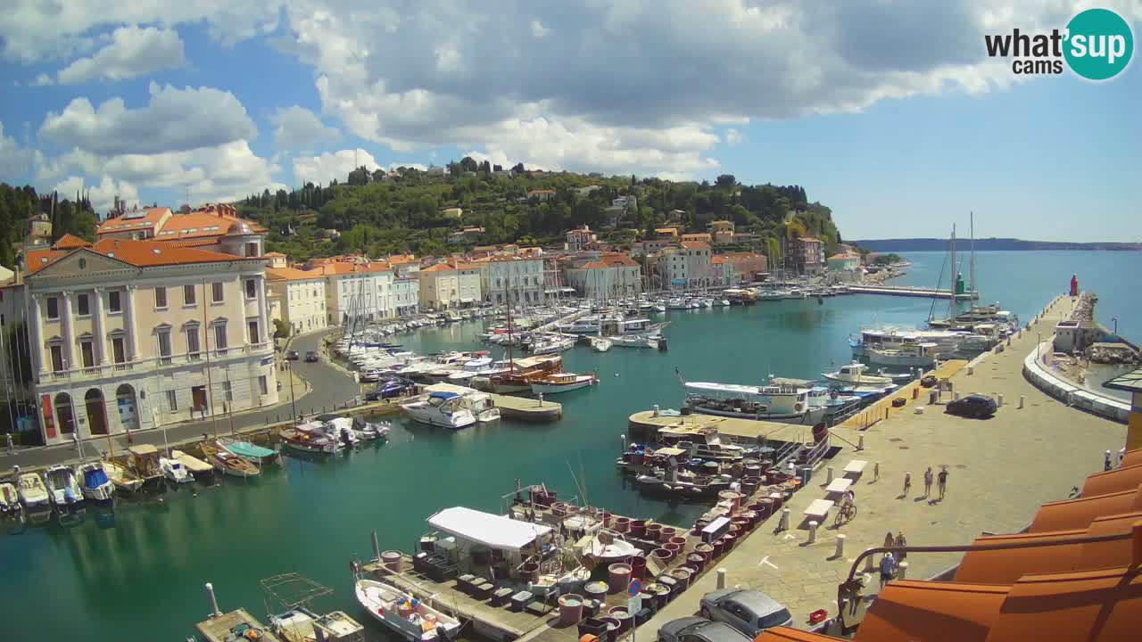 Cámara web en vivo desde Piran “Mandrač” – Increíble vista en vivo desde Villa Piranesi