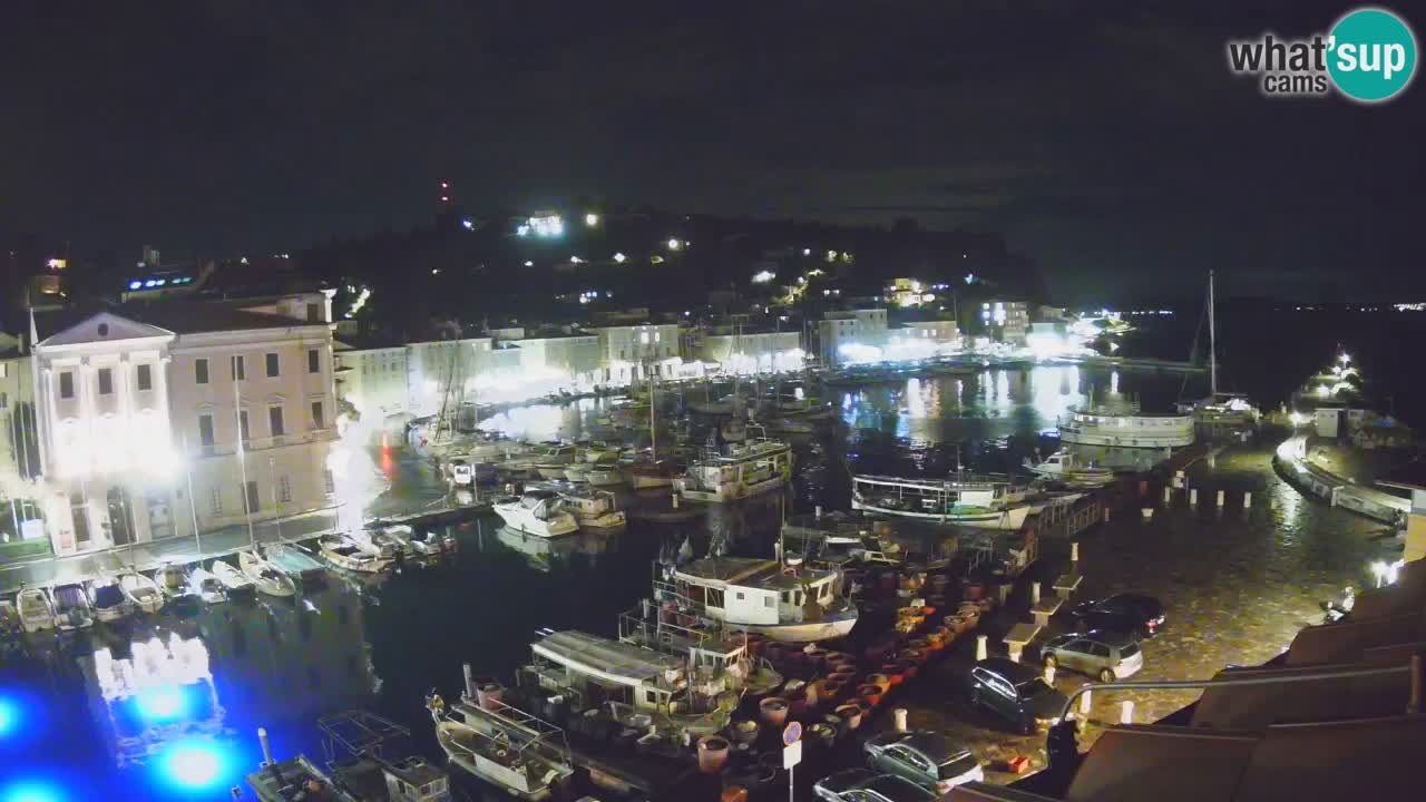 Live webcam from Piran “Mandrač” – Amazing live view from Villa Piranesi