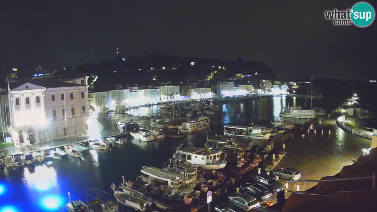 Live webcam from Piran “Mandrač” – Amazing live view from Villa Piranesi