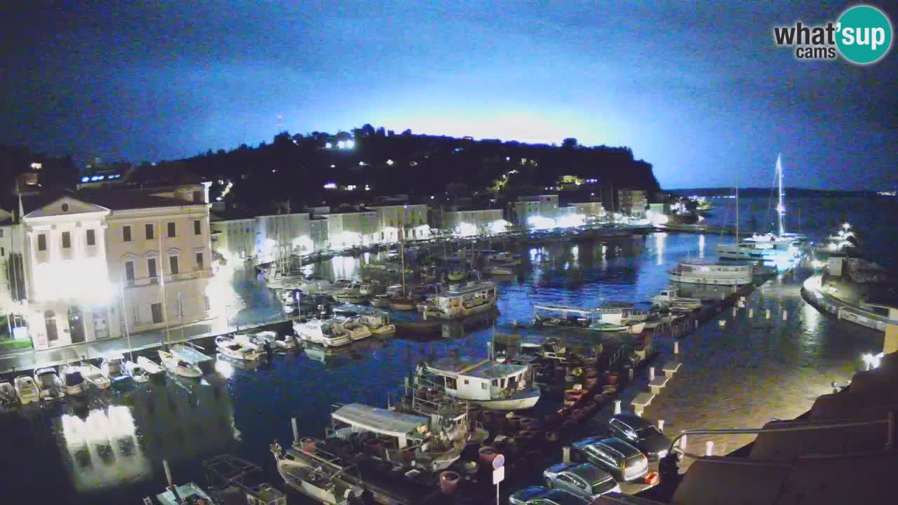 Live webcam from Piran “Mandrač” – Amazing live view from Villa Piranesi
