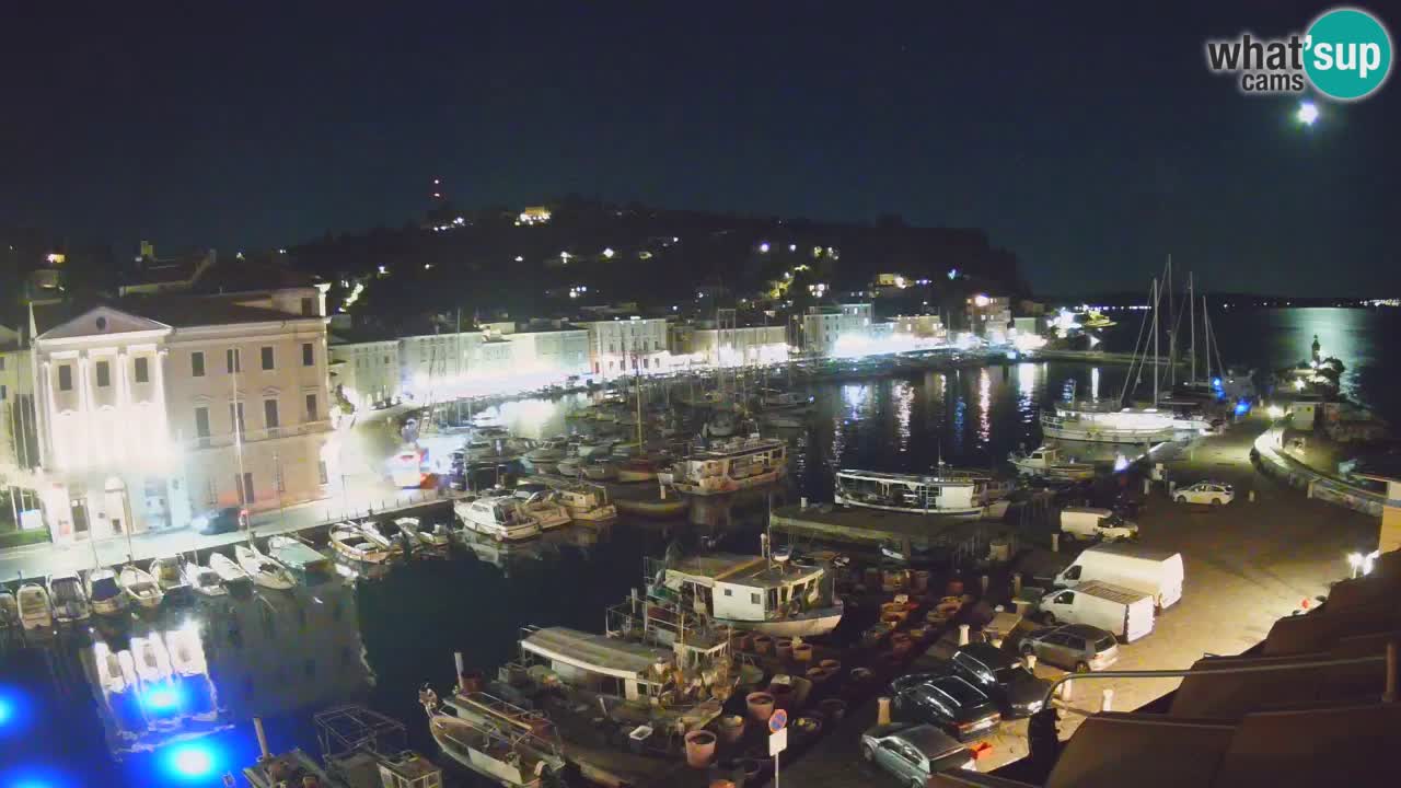 Cámara web en vivo desde Piran “Mandrač” – Increíble vista en vivo desde Villa Piranesi