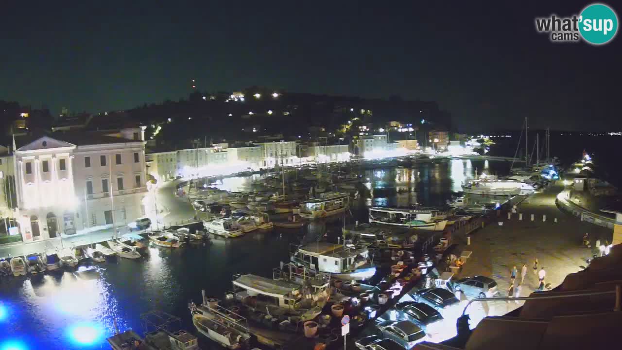 Live-Webcam aus Piran “Mandrač” – Erstaunliche Live-Ansicht von Villa Piranesi