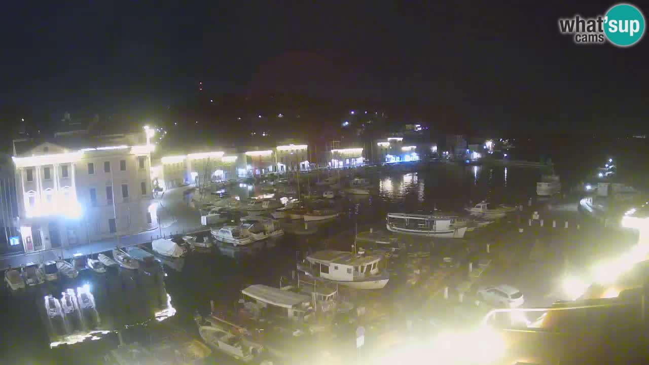 Live-Webcam aus Piran “Mandrač” – Erstaunliche Live-Ansicht von Villa Piranesi