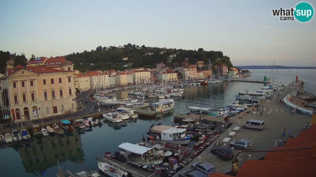 Cámara web en vivo desde Piran “Mandrač” – Increíble vista en vivo desde Villa Piranesi