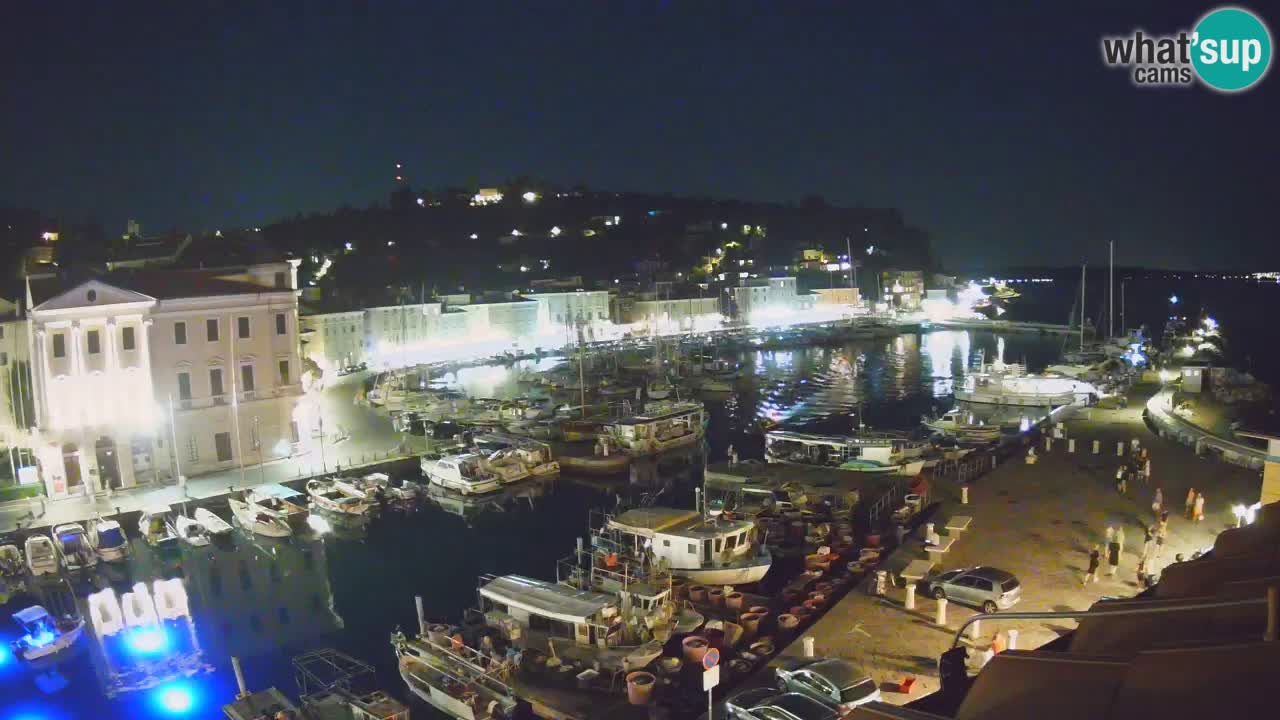Live webcam from Piran “Mandrač” – Amazing live view from Villa Piranesi