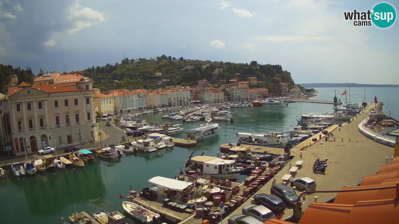 Web kamera uživo iz Pirana “Mandrač” – Nevjerojatan pogled uživo iz Ville Piranesi