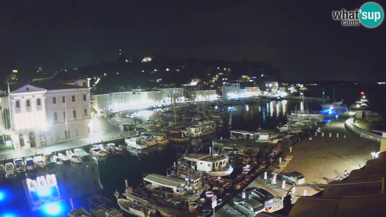 Live webcam from Piran “Mandrač” – Amazing live view from Villa Piranesi