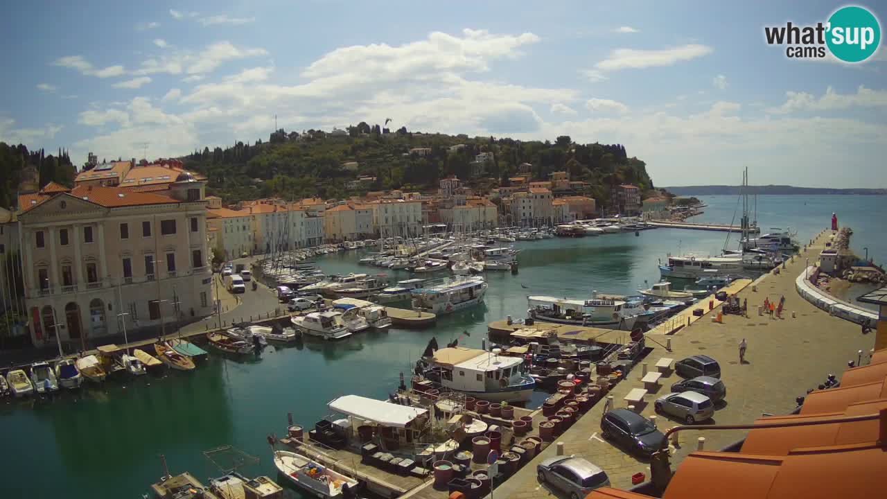 Cámara web en vivo desde Piran “Mandrač” – Increíble vista en vivo desde Villa Piranesi