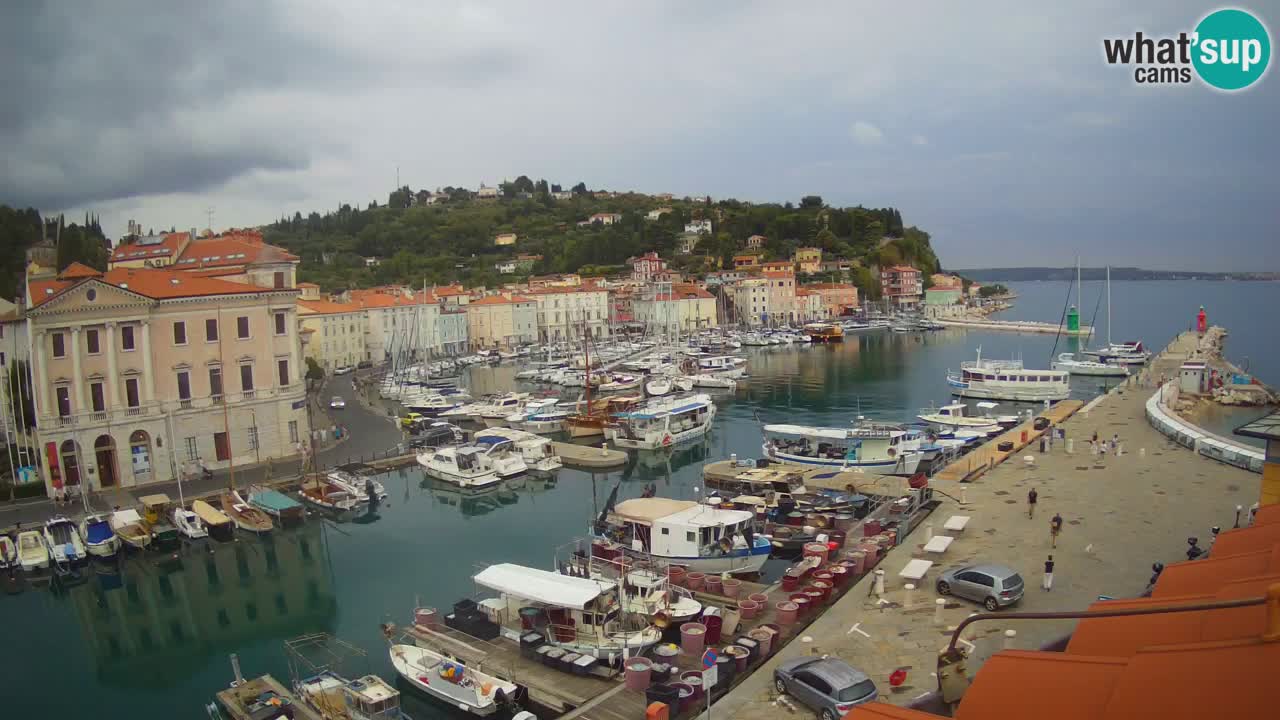 Cámara web en vivo desde Piran “Mandrač” – Increíble vista en vivo desde Villa Piranesi