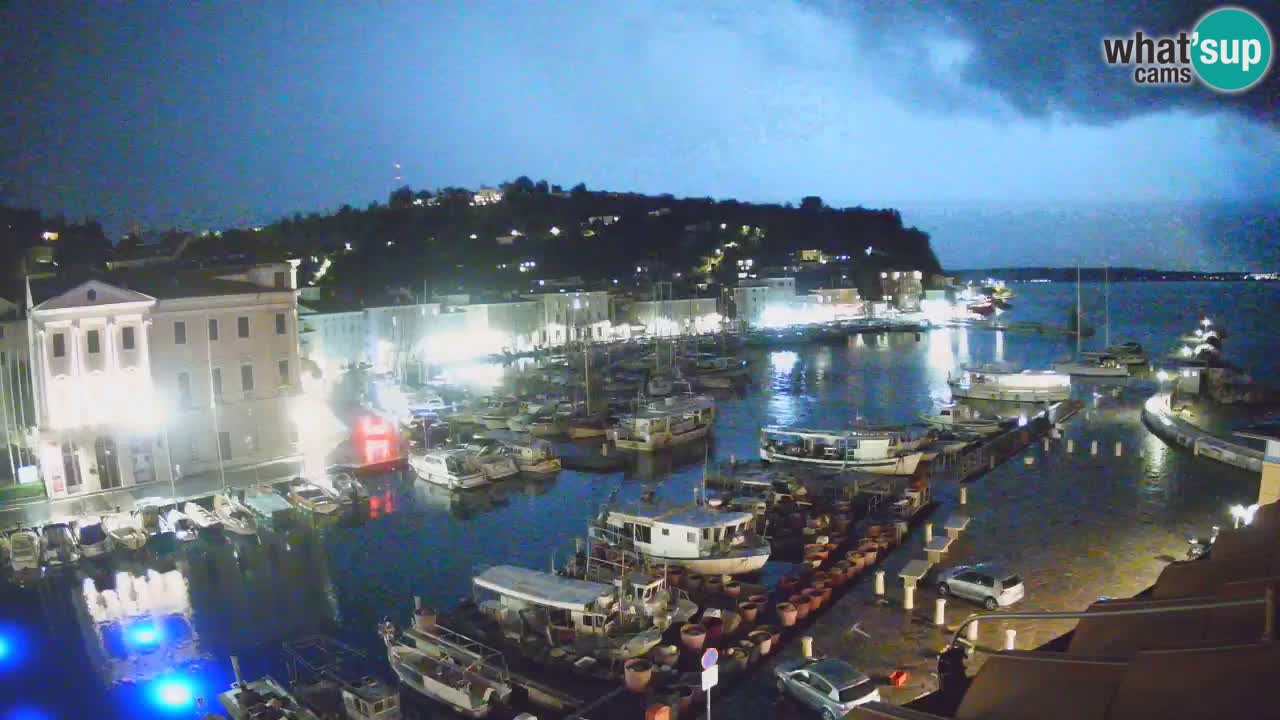 Live webcam from Piran “Mandrač” – Amazing live view from Villa Piranesi
