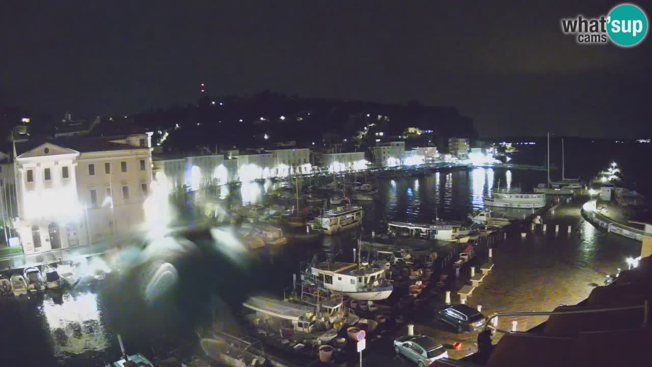 Live-Webcam aus Piran “Mandrač” – Erstaunliche Live-Ansicht von Villa Piranesi
