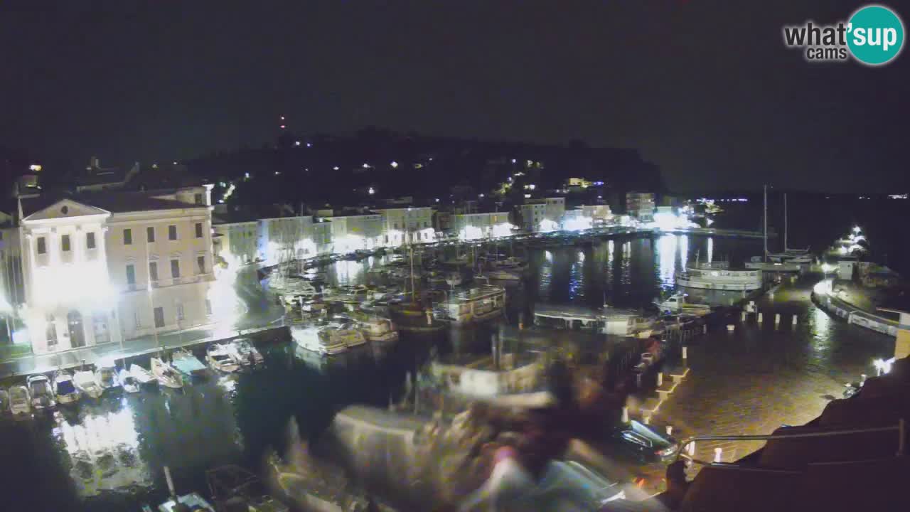 Live webcam da Pirano “Mandrač” – Splendida vista live da Villa Piranesi