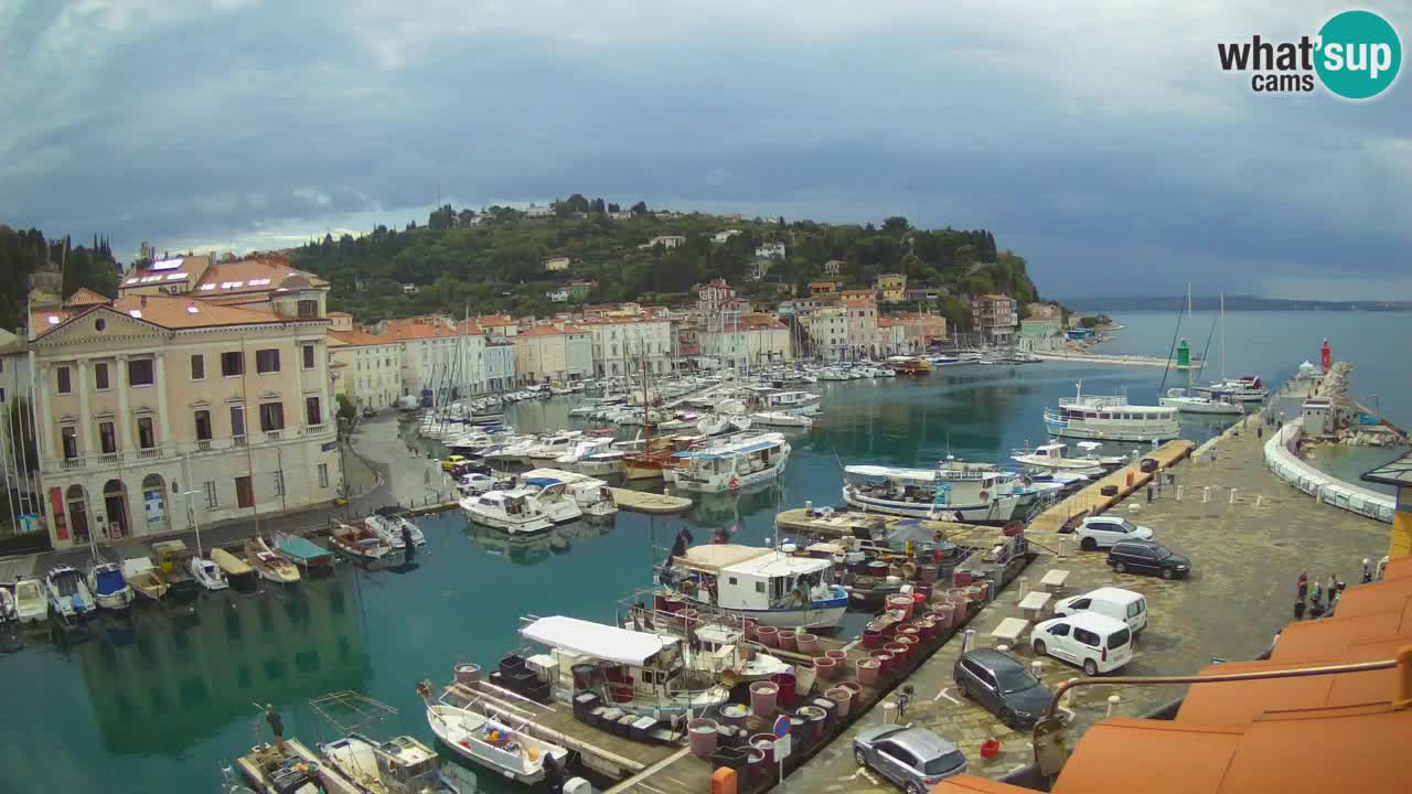 Cámara web en vivo desde Piran “Mandrač” – Increíble vista en vivo desde Villa Piranesi